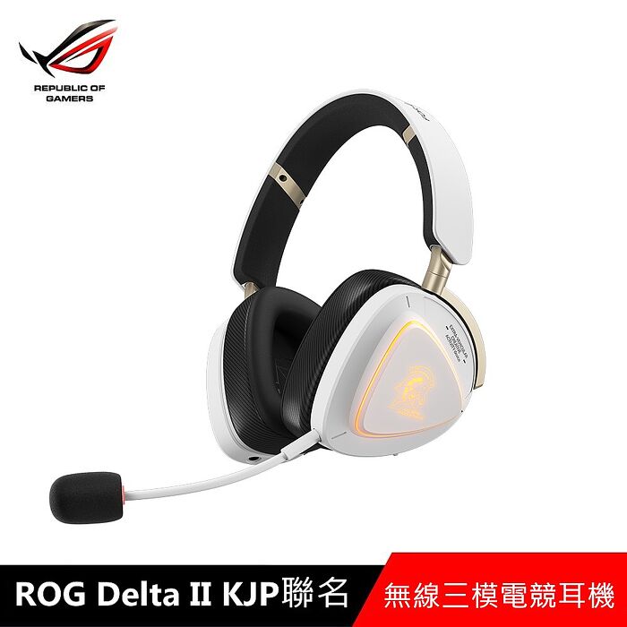 ASUS 華碩 ROG Delta II KJP Edition 小島秀夫聯名款 三模無線電競耳麥
