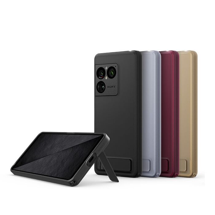 原廠SONY  Xperia 1 VIII 專用可立式時尚保護殼