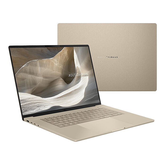 ASUS Zenbook A16 UX3607OA-0022D94100 沙暮金 16吋筆電(X2E94100/48G/1TB PCIe/16 OLED/W11)