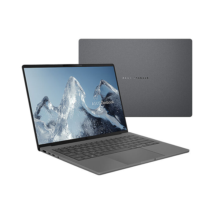 ASUS Zenbook A14 UX3407NA-0122G88100 冰岩灰14吋輕薄筆電 (X2E88100/16G/512G PCIe/14 OLED/W11)