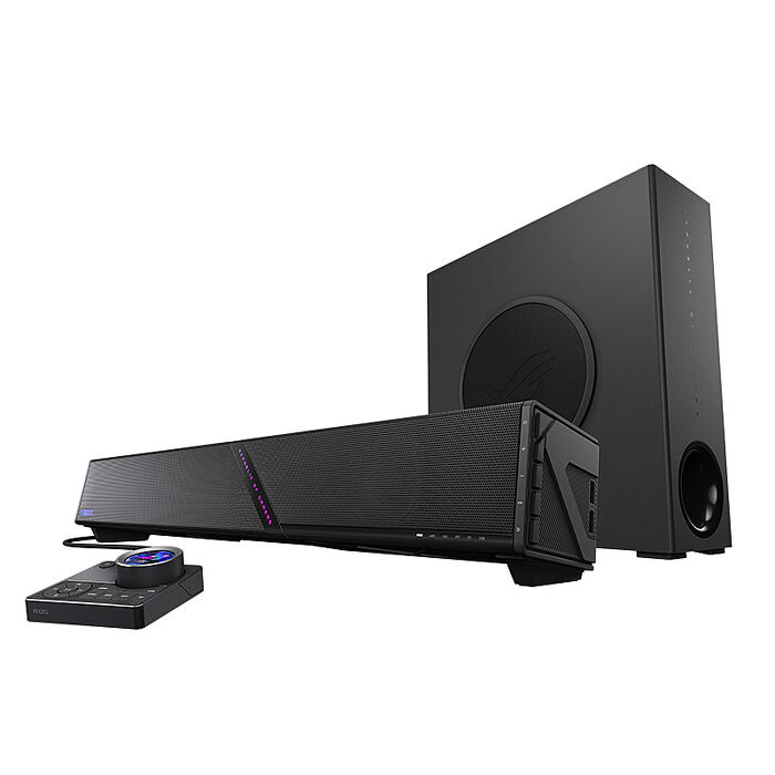 ASUS 華碩 ROG Gjallar Soundbar 聲霸音箱系統 重低音喇叭 加拉爾號角