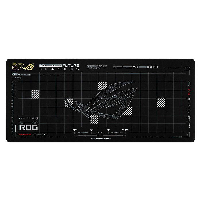 ASUS 華碩 SCABBARD II XXL 20周年限定版電競鼠墊