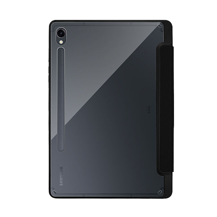 Samsung Galaxy Tab S10+ X820 壓克力透明帶筆槽皮套(企業採購)
