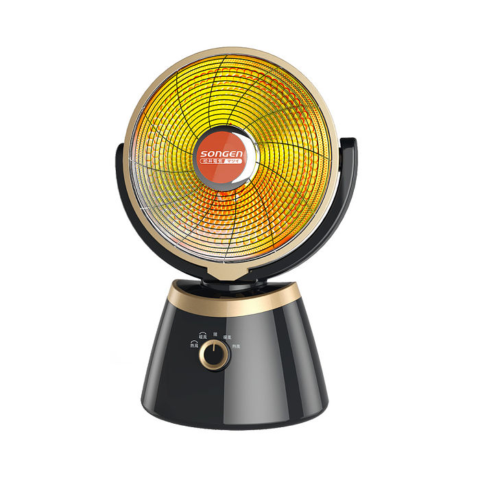 SONGEN松井 12吋瞬熱式碳素電暖器/暖氣機/電暖扇/循環扇(SG-D80TY).