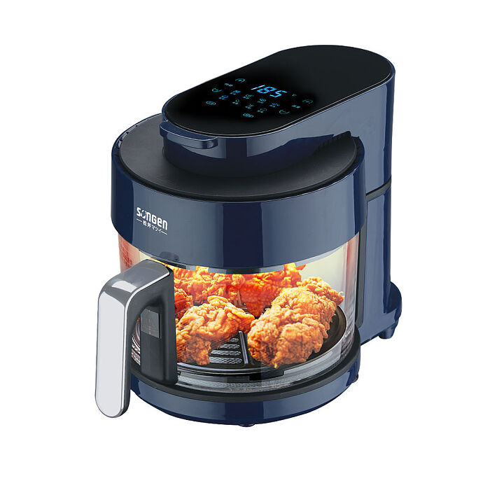 松井 日系3D熱旋晶鑽玻璃氣炸鍋/烤箱/烘烤爐(SG-300AF)