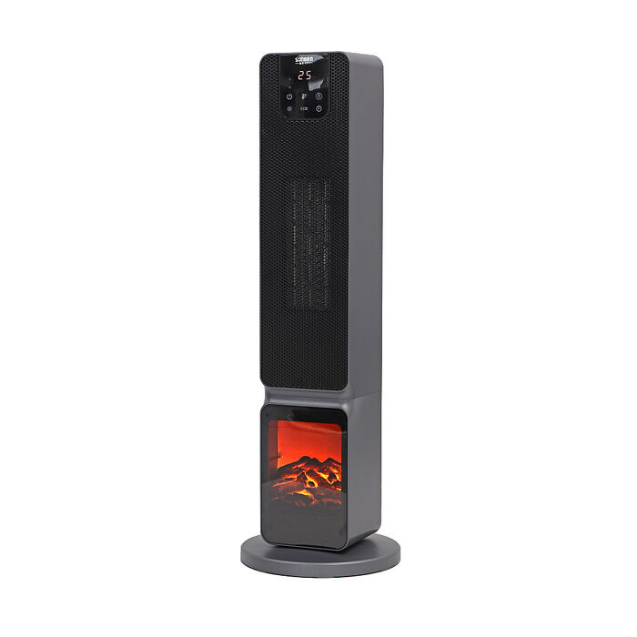 SONGEN松井 3D擬真火焰PTC陶瓷立式電暖爐/暖氣機/電暖器(SG-2801PTC).
