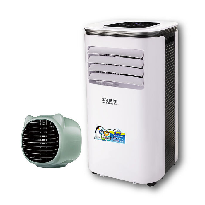 SONGEN松井 10000BTU冷暖型移動式冷氣(SG-A410CH+USB水冷扇)
