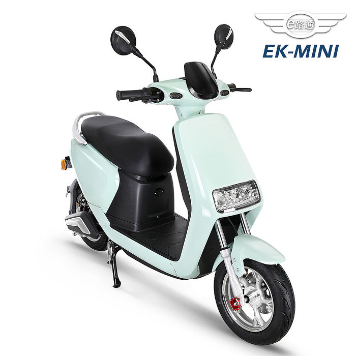 E路通 Ek Mini 48v鉛酸前碟後鼓雙避震低座高電動自行車 客約 機車 行車紀錄 導航 Myfone購物