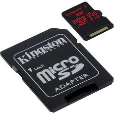 Kingston 金士頓 SDCR/64GB Canvas React microSDXC 高速記憶卡