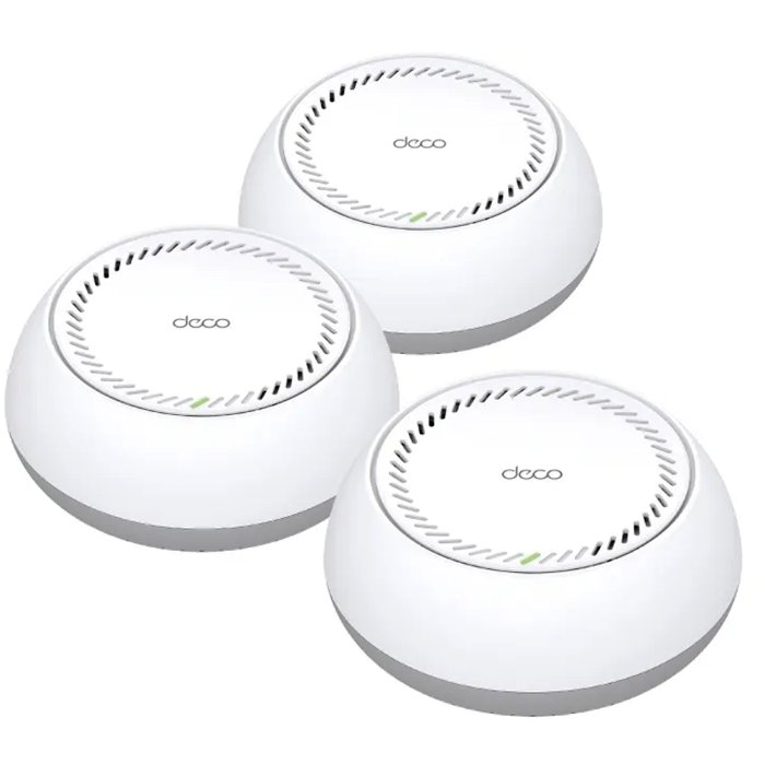 TP-LINK Deco BE65-PoE 三顆裝 BE11000 三頻 Mesh Wi-Fi 7 系統 無線網狀路由器 完整家庭Wi-Fi系統