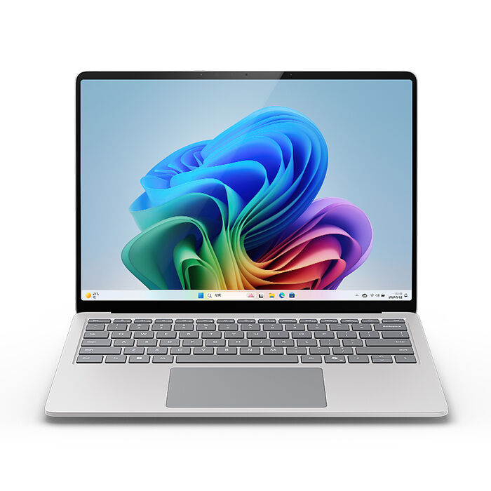 Microsoft微軟 Surface Laptop 第7版 15吋 白金 觸控筆電 Snapdragon X Elite/16G/256G/W11