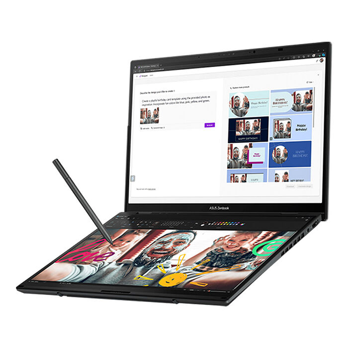 【AI新機】ASUS華碩 UX8406CA-0022I285H 14吋AI觸控雙螢幕筆電 Ultra 9 285H/32G/1TB PCIe SSD/W11