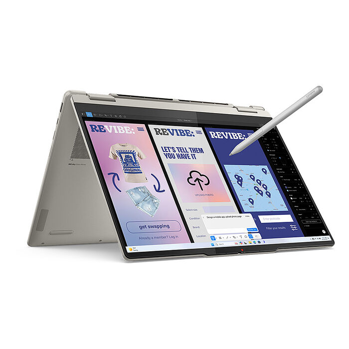Lenovo 聯想 Yoga 7 2-in-1 83JQ003HTW 14吋AI觸控筆電 Ultra 7 258V/32G/1TB PCIe SSD/Win11 Pro