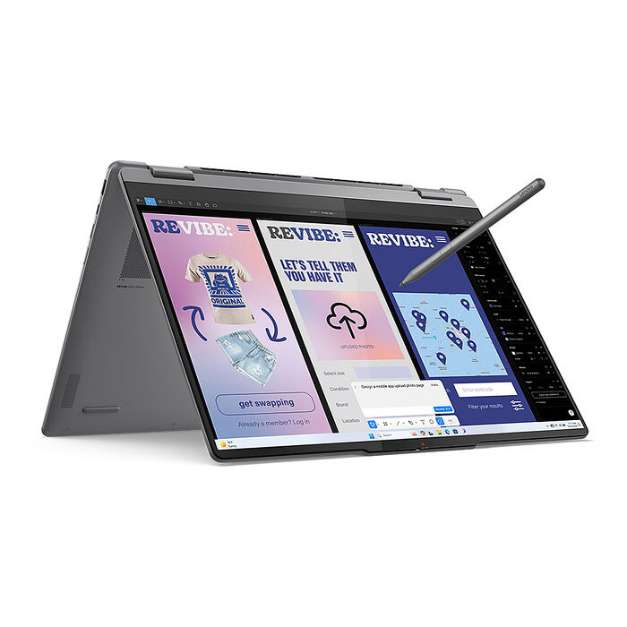 Lenovo 聯想 Yoga 7 2-in-1 83JT000VTW 16吋AI觸控筆電 Ultra 7 258V/32G/1TB PCIe SSD/Win11 Pro