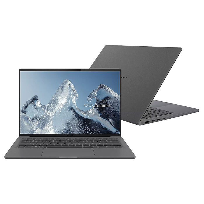 ASUS 華碩 UX3407QA-0212G26100 14吋AI商務筆電 Snapdragon X  X1 26 100/16G/4TB PCIe SSD/W11/三年保固【硬碟升級特仕版】