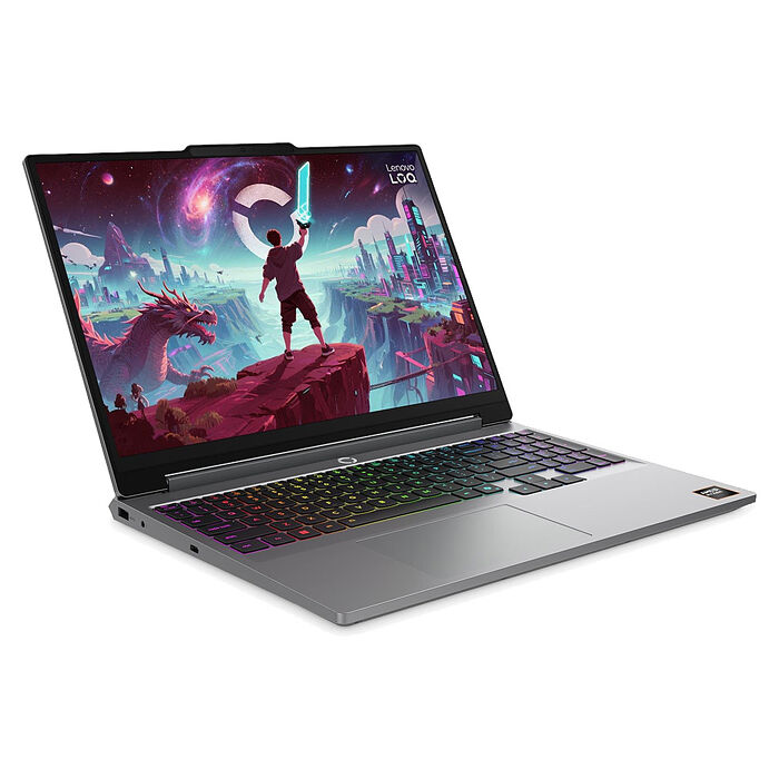 Lenovo LOQ 83TN008UTW 15.3吋電競筆電 Ryzen 7 250/16G/512G+512G SSD/RTX5050 8G/Win11【雙碟升級特仕版】