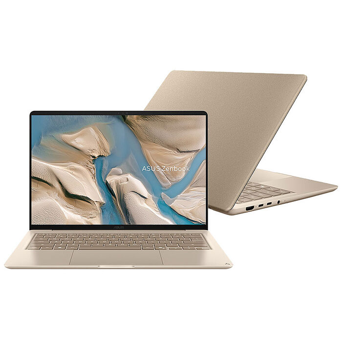 ASUS 華碩 UX3480QA-0112D26100 14吋AI商務筆電 Snapdragon X  X1 26 100/16G/512G PCIe SSD/W11/三年保固