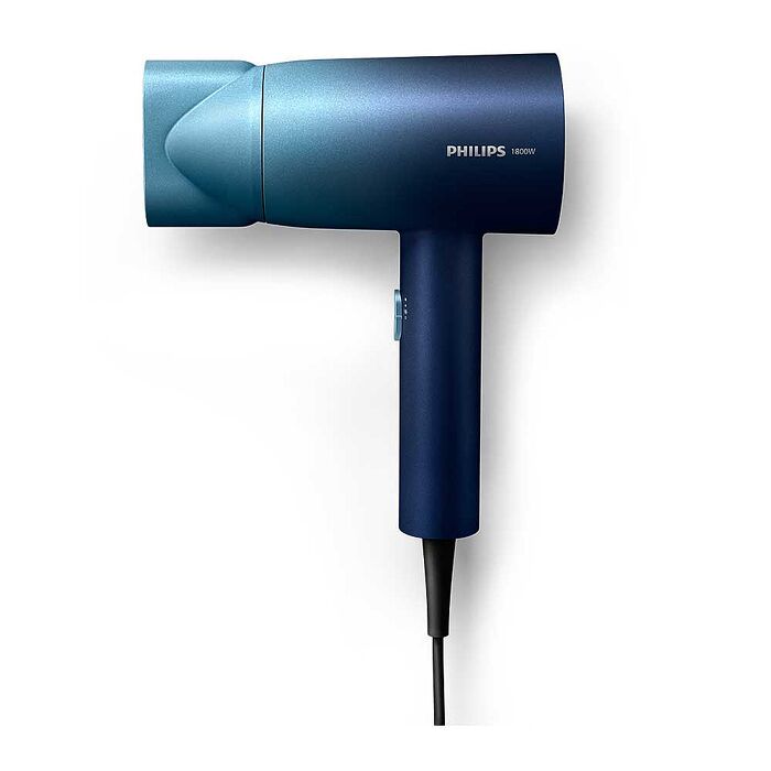 【送茶籽堂雙入組】Philips飛利浦 水潤護色負離子吹風機 (極光星空藍) BHD399/61