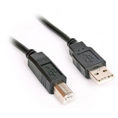 Bravo-u USB 2.0 傳真機印表機連接線/A公對B公(黑色1.5米)2入