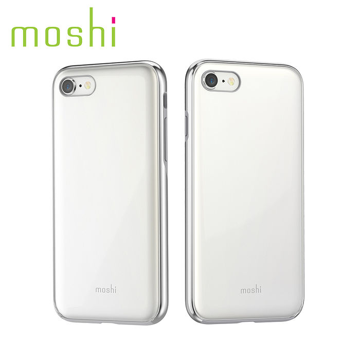 Moshi Iglaze 超薄時尚保護背殼iphone Se2 8 7 珍珠白 耳機 穿戴