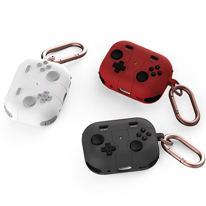 嚴選 遊戲款防油防塵AirPods 3代藍牙耳機親膚矽膠保護套