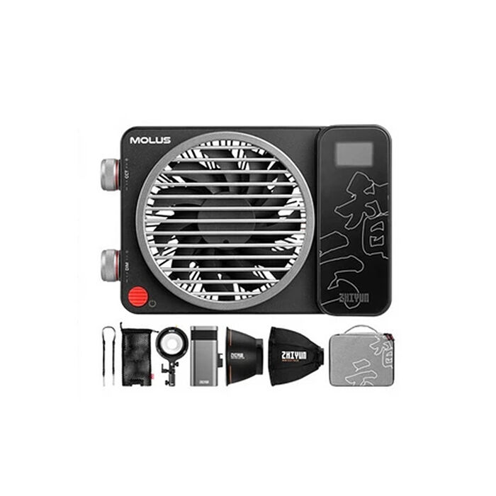 ZHIYUN 智雲 100W COB MOLUS X100 PRO 專業版 套裝+迷你柔光罩(公司貨)