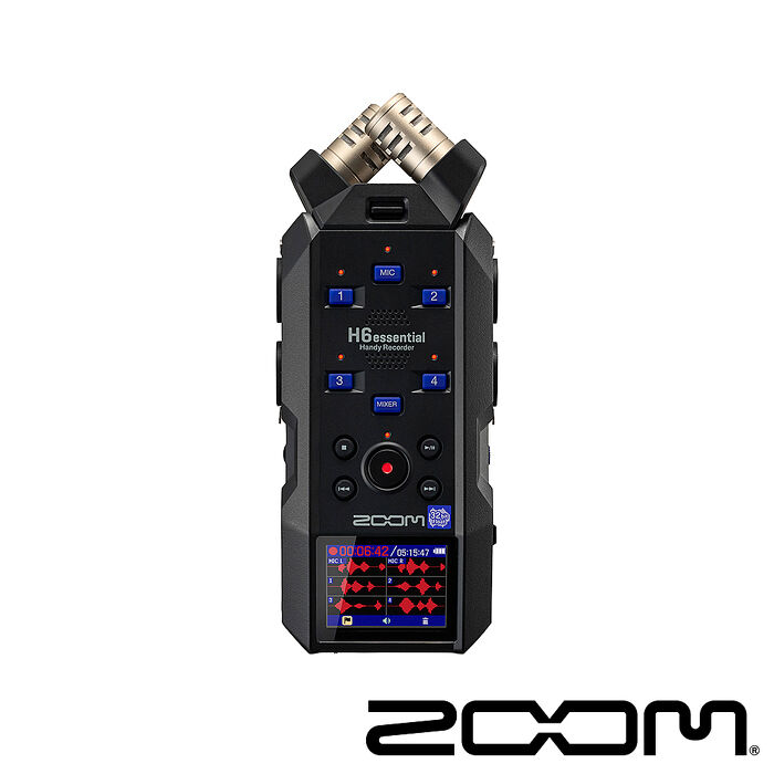 【ZOOM】H6essential 手持錄音機 32位元浮點錄音 公司貨