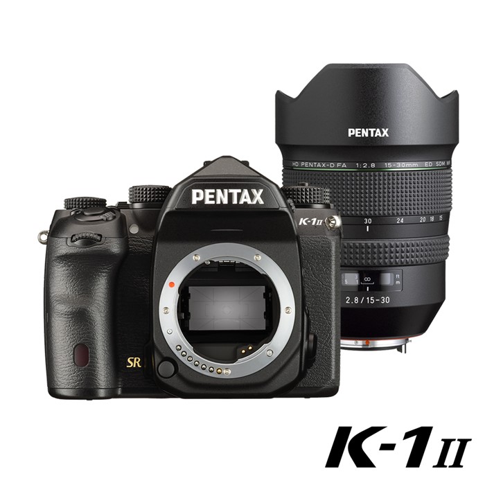 PENTAX K-1 II_黑色+HD DFA15-30mmF2.8ED SDM WR大光圈廣角變焦單鏡組【公司貨】