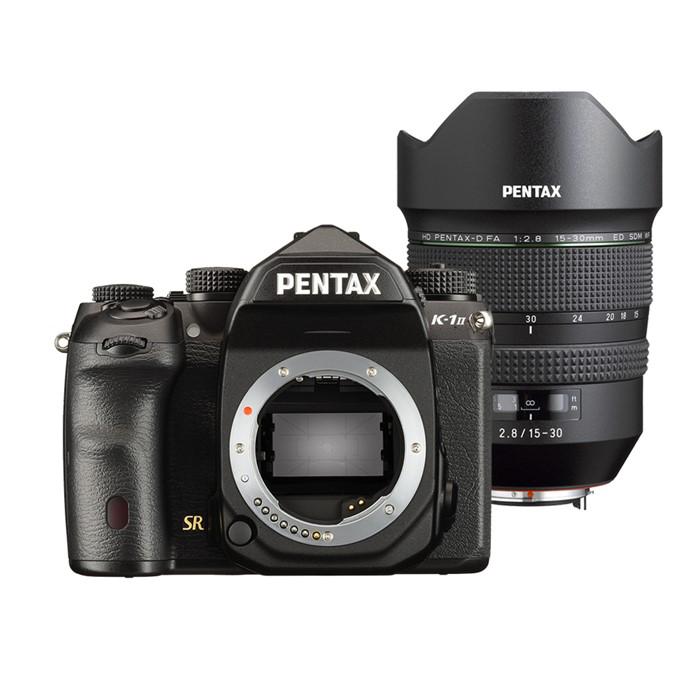 PENTAX K-1 II_黑色+HD DFA15-30mmF2.8ED SDM WR大光圈廣角變焦單鏡組【公司貨】