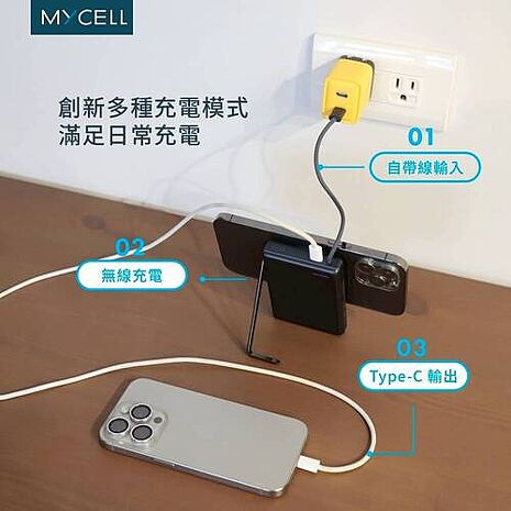 2026 最新防爆電池！ CCC 認證 Mycell qi2 22.5W sssb準固態防爆無線行動電源 有Wh可以帶上飛機