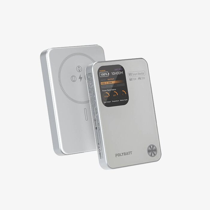 POLYBATT PB11防爆固態電池-20W-AI智能溫控快充行動電源10000mAh