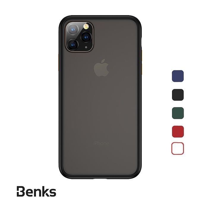 Benks iPhone11 Pro Max (6.5吋)防摔膚感手機殼-5色