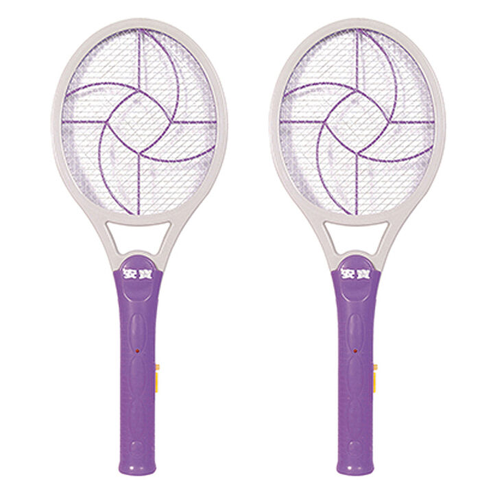 安寶 雙層電池式電蚊拍2入組 AB-9921