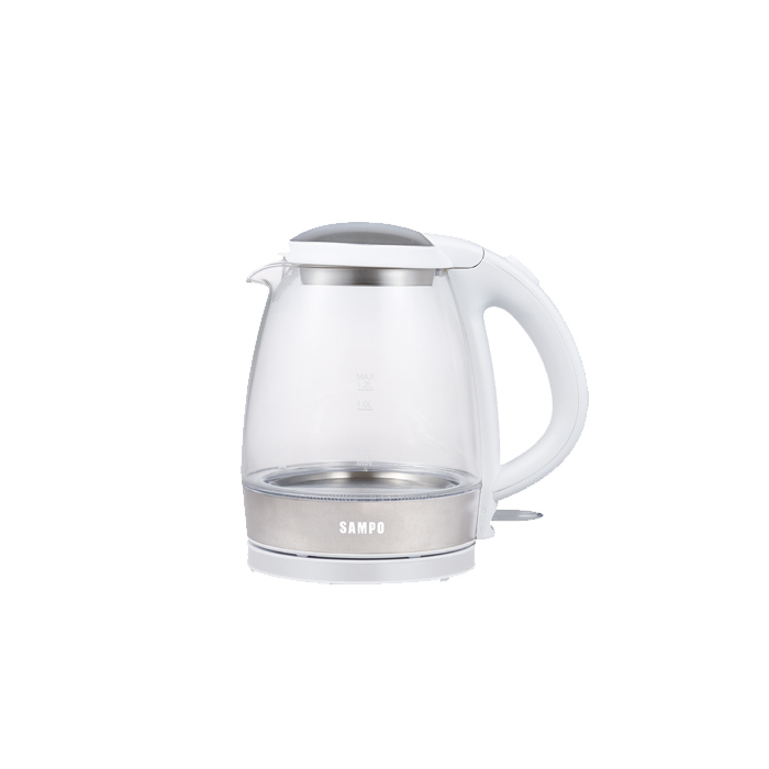 聲寶SAMPO 1.2L玻璃快煮壺 (KP-CA12G)