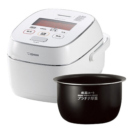 ZOJIRUSHI象印 6人份白金厚釜壓力IH電子鍋 NW-JBF10