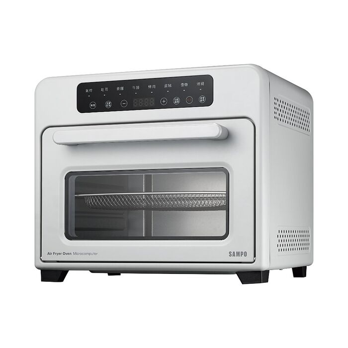 SAMPO聲寶  21L隱藏式發熱管氣炸電烤箱   KZ-XC21B