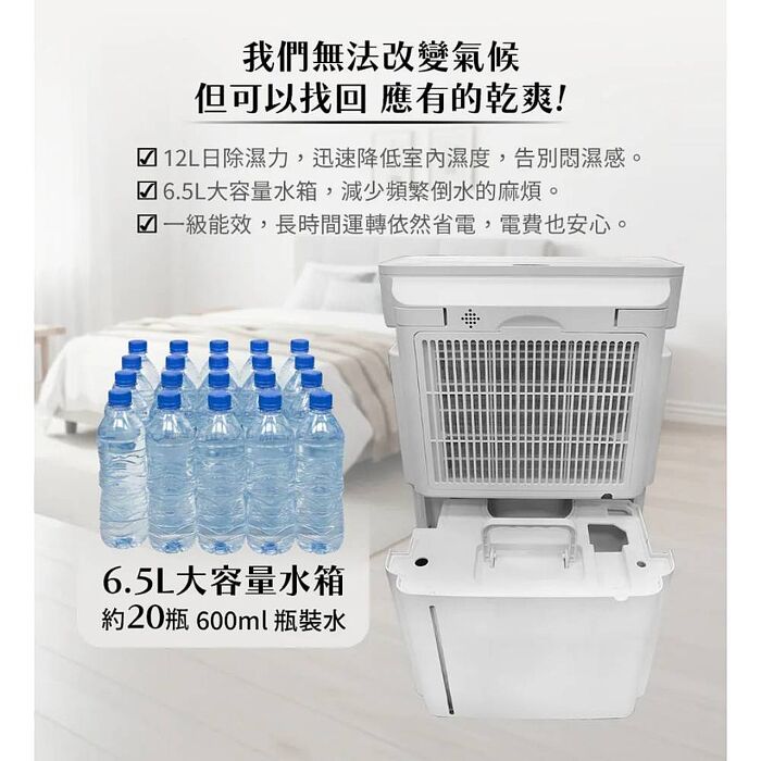 GPLUS拓勤 智慧節能除濕機12L GD-C001