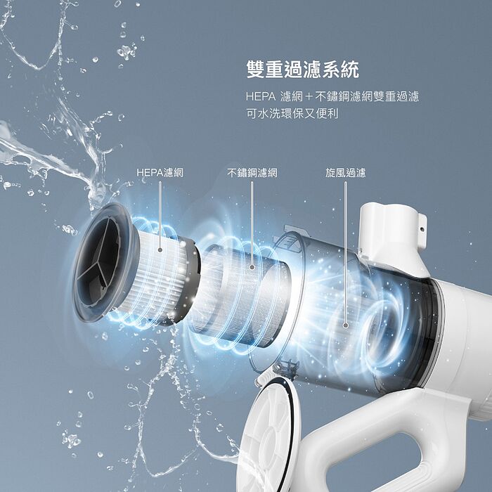 【CHIMEI奇美】極速吸直立/手持可自站無線吸塵器 VC-SU16LE
