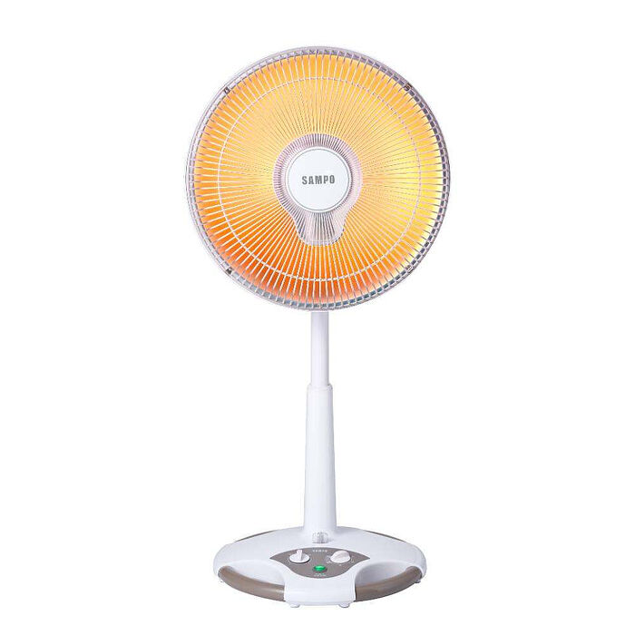 【SAMPO聲寶】14吋負離子紅外線碳素電暖器 HX-FJ14C