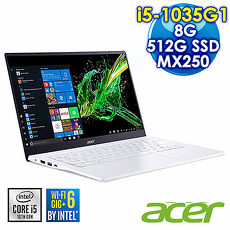Acer SF514-54GT-52AB 14吋觸控筆電 (i5-1035G1/8G/512G SSD/MX250 2G/FHD/IPS面板/Win10)