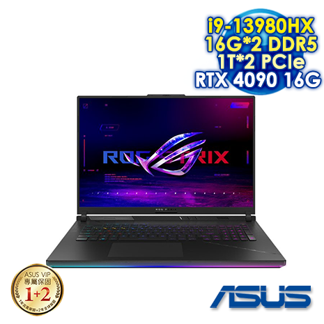 ASUS ROG Strix SCAR 18 G834JY-0031A13980HX-NBL 闇夜黑 (18