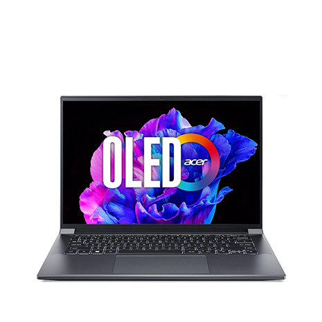 【臨時斷電我不怕】ACER Swift X 14 SFX14-71G-51EP 灰 14.5吋筆電 (2.8K OLED 120Hz/Intel i5-13500H/32G DDR5/512 PCIE SSD/NVIDIA RTX 4050 6G/WIN 11)