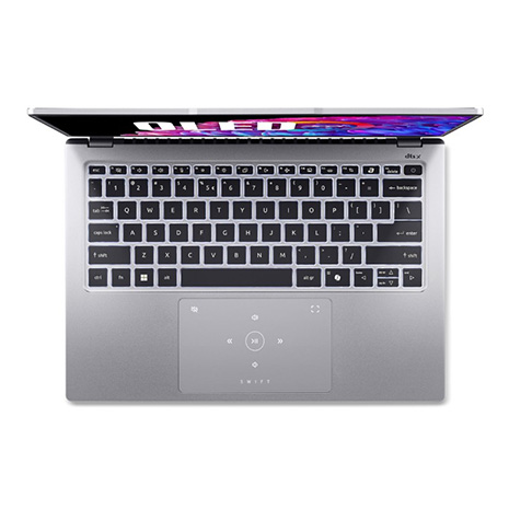 ACER Swift Go 14 SFG14-73-53HY 銀 14吋AI&EVO筆電 (2.8K OLED/Intel Ultra 5-125H/16G DDR5/512G+2T PCIE SSD/WIN 11)【硬碟升級特仕版】