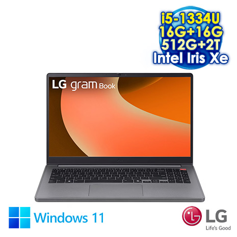 LG gram 15U50T-G.AA56C2 灰 15.6吋筆電 (FHD IPS/Intel i5-1334U/16G+16G DDR4/512G+2T PCIE SSD/WIN 11)【全面升級特仕版】