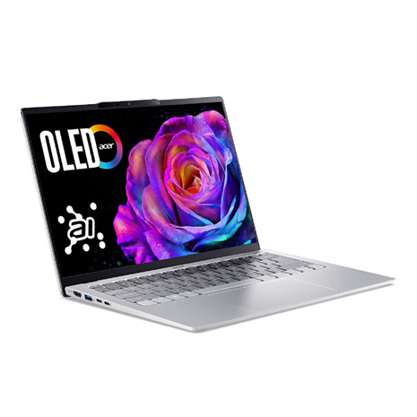 ACER Swift Go 14 SFG14-74-79P0 銀 14吋AI&Evo筆電 (WUXGA OLED/Intel Ultra 7 255H/32G DDR5/2T PCIE SSD/WIN 11)【硬碟升級特仕版】