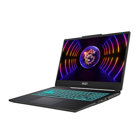 MSI Cyborg 15 A13VF-1406TW 黑 15.6吋電競筆電 (FHD IPS 144Hz/Intel i5-13420H/16G+16G DDR5/512G PCIE SSD/NVIDIA RTX 4060 8G/WIN 11)【記憶體升級特仕版】