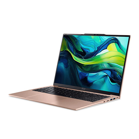 ACER Aspire 16 AM16-52P-59YV 金 16吋筆電 (WUXGA IPS/Intel i5-1334U/8G+8G DDR5/1T PCIe SSD/WIN 11)【全面升級特仕版】