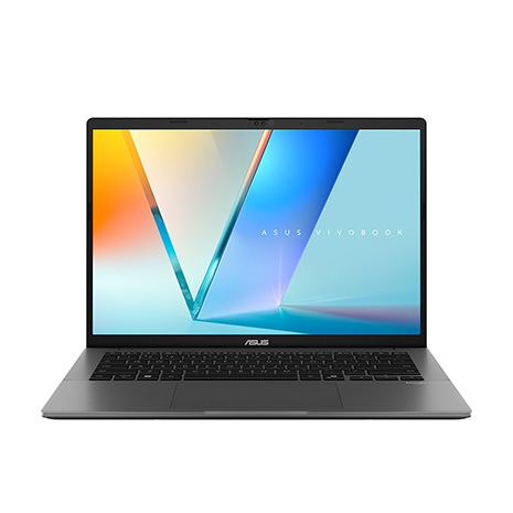 ASUS Vivobook S14 M3407HA-0042G270H 夜幕灰 14吋文書效能筆電 (2.5K IPS/AMD Ryzen 9 270/16G+16G DDR5/512G PCIE SSD/WIN 11)【記憶體升級特仕版】