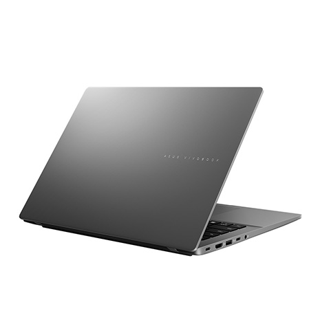 ASUS Vivobook S14 M3407HA-0042G270H 夜幕灰 14吋文書效能筆電 (2.5K IPS/AMD Ryzen 9 270/16G+16G DDR5/512G PCIE SSD/WIN 11)【記憶體升級特仕版】