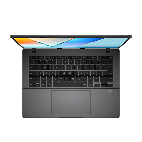 ASUS Vivobook S14 M3407HA-0042G270H 夜幕灰 14吋文書效能筆電 (2.5K IPS/AMD Ryzen 9 270/16G+16G DDR5/512G PCIE SSD/WIN 11)【記憶體升級特仕版】